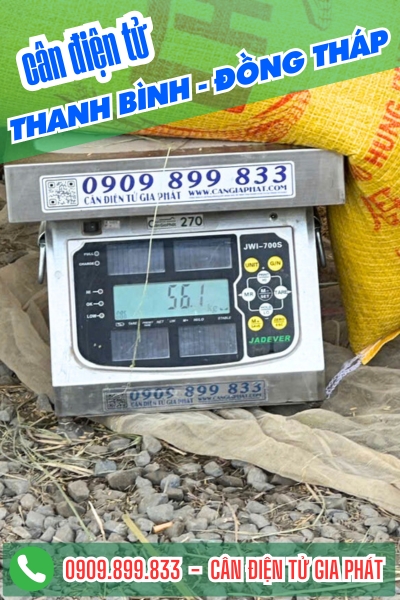 Cân điện tử ở Thanh Bình Đồng Tháp - Cân Gia Phát