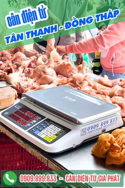 Cân điện tử ở Tân Thạnh Đồng Tháp - Cân Gia Phát