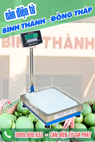 Cân điện tử ở Bình Thành Đồng Tháp - Cân Gia Phát