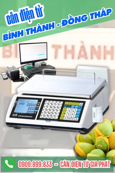 Cân điện tử ở Bình Thành Đồng Tháp - Cân Gia Phát