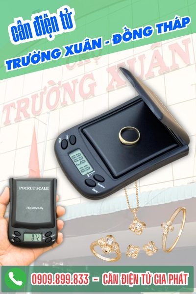 Cân điện tử ở xã Trường Xuân Đồng Tháp - Cân Gia Phát