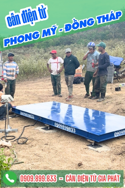 Cân điện tử ở Phong Mỹ Đồng Tháp - Cân Gia Phát