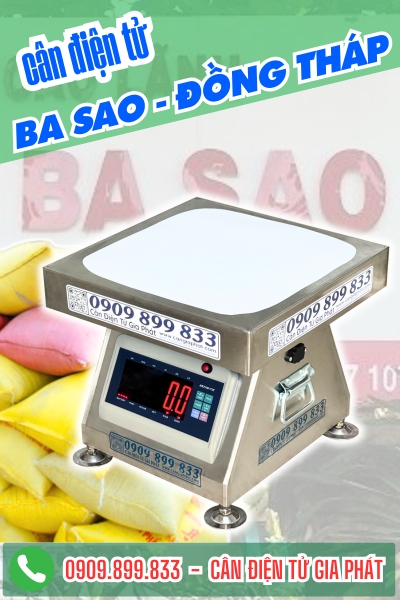 C&acirc;n điện tử ở Ba Sao Đồng Th&aacute;p - C&acirc;n Gia Ph&aacute;t
