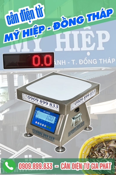 C&acirc;n điện tử ở x&atilde; Mỹ Hiệp Đồng Th&aacute;p - C&acirc;n Gia Ph&aacute;t