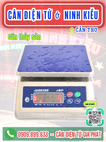 Cân điện tử ở phường Ninh Kiều Cần Thơ - Cân Gia Phát