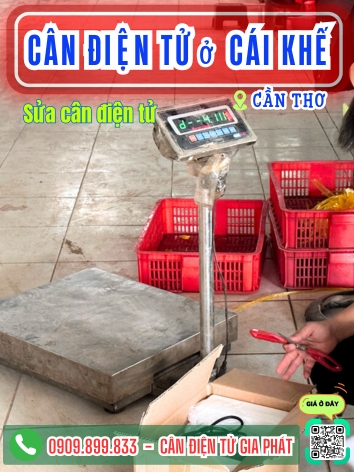 C&acirc;n điện tử ở C&aacute;i Khế Cần Thơ - C&acirc;n Gia Ph&aacute;t
