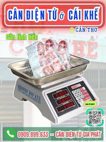 C&acirc;n điện tử ở C&aacute;i Khế Cần Thơ - C&acirc;n Gia Ph&aacute;t
