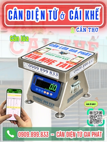 C&acirc;n điện tử ở C&aacute;i Khế Cần Thơ - C&acirc;n Gia Ph&aacute;t