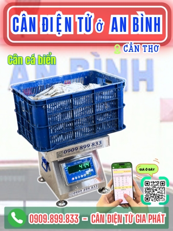 Cân điện tử ở phường An Bình Cần Thơ