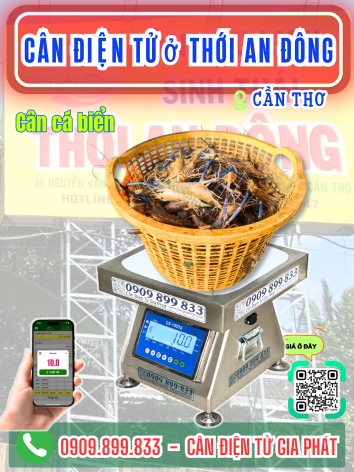 C&acirc;n điện tử ở Thới An Đ&ocirc;ng Cần Thơ - C&acirc;n Gia Ph&aacute;t