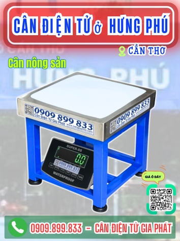 Cân điện tử ở phường Hưng Phú Cần Thơ 