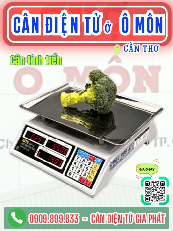 Cân điện tử phường Ô Môn Cần Thơ - Cân Gia Phát