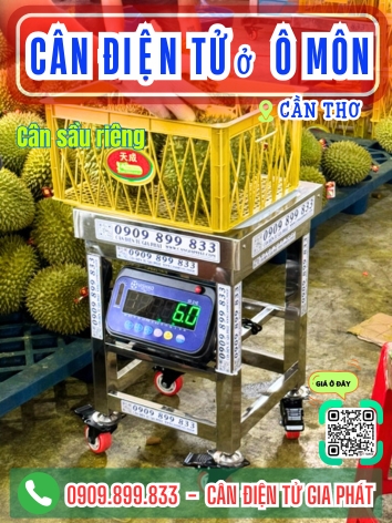 Cân điện tử phường Ô Môn Cần Thơ - Cân Gia Phát