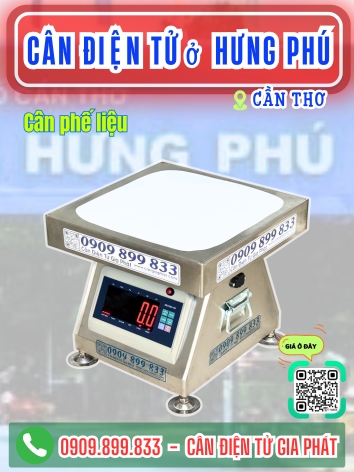 Cân điện tử phường Hưng Phú Cần Thơ - Cân Gia Phát