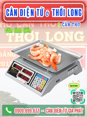 Cân điện tử ở Thới Long Cần Thơ - Cân Gia Phát