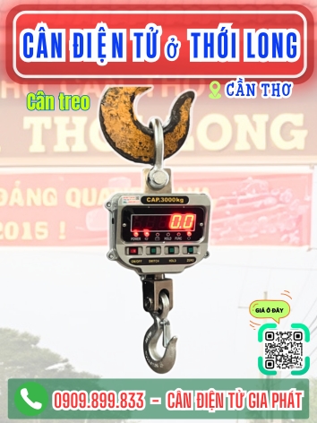 Cân điện tử ở Thới Long Cần Thơ - Cân Gia Phát