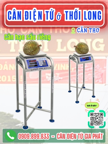 Cân điện tử ở Thới Long Cần Thơ - Cân Gia Phát