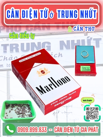 Cân điện tử ở phường Trung Nhứt Cần Thơ