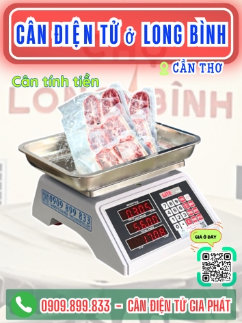 Cân điện tử ở Long Bình Cần Thơ - Cân Gia Phát