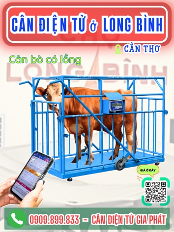 Cân điện tử ở Long Bình Cần Thơ - Cân Gia Phát