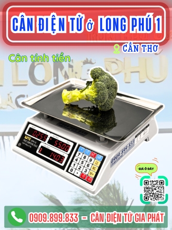 Cân điện tử ở Long Phú 1 Cần Thơ - Cân Gia Phát