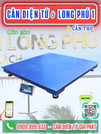 Cân điện tử ở Long Phú 1 Cần Thơ - Cân Gia Phát