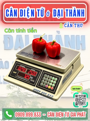 Cân điện tử ở Đại Thành Cần Thơ - Cân Gia Phát