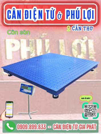 Cân điện tử ở Phú Lợi Cần Thơ - Cân Gia Phát