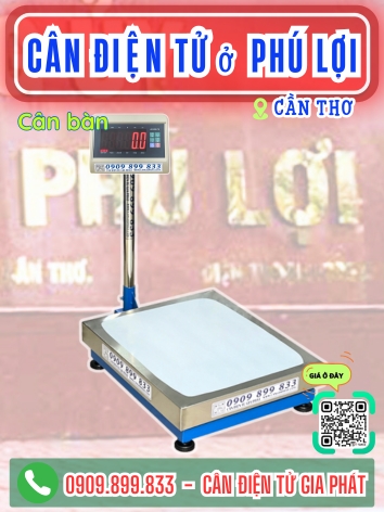 Cân điện tử ở Phú Lợi Cần Thơ - Cân Gia Phát