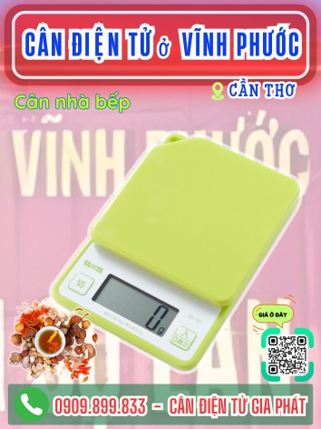 Cân điện tử ở phường Vĩnh Phước Cần Thơ