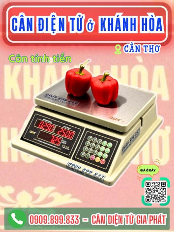 Cân điện tử ở phường Khánh Hòa Cần Thơ - Cân Gia Phát