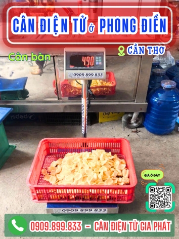 Cân điện tử ở Phong Điền Cần Thơ - Cân Gia Phát