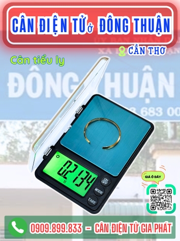 Cân điện tử ở xã Đông Thuận Cần Thơ