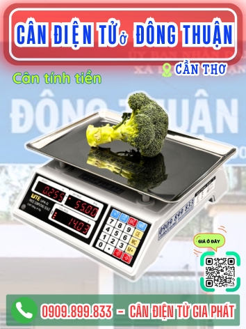 Cân điện tử ở Đông Thuận Cần Thơ - Cân Gia Phát