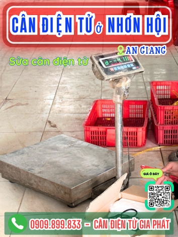Cân điện tử ở Nhơn Hội An Giang - Cân Gia Phát