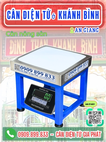 Cân điện tử ở Khánh Bình An Giang - Cân Gia Phát