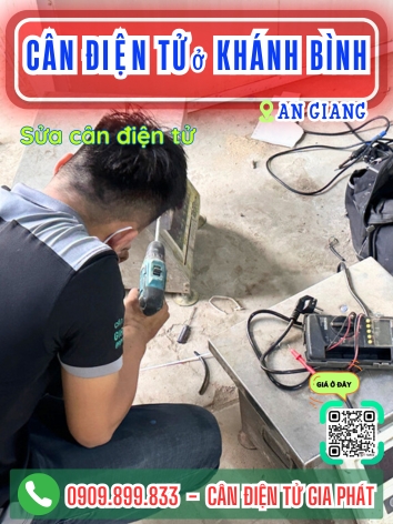 Cân điện tử ở Khánh Bình An Giang - Cân Gia Phát