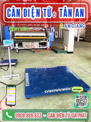Cân điện tử ở Tân An An Giang - Cân Gia Phát