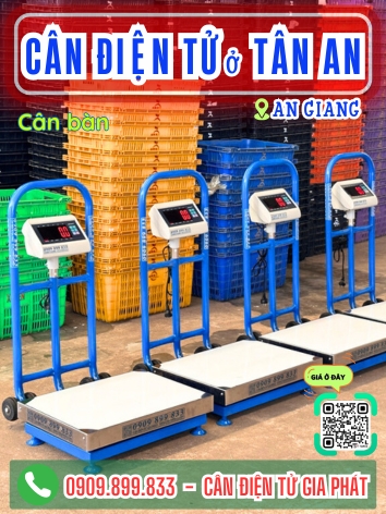Cân điện tử ở Tân An An Giang - Cân Gia Phát