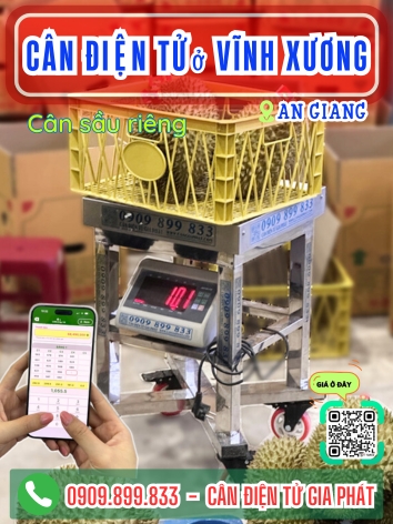 C&acirc;n điện tử ở x&atilde; Vĩnh Xương An Giang - C&acirc;n Gia Ph&aacute;t