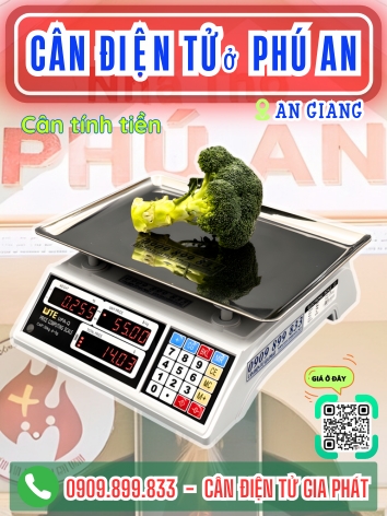 Cân điện tử ở Phú An An Giang - Cân Gia Phát