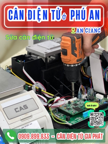 Cân điện tử ở Phú An An Giang - Cân Gia Phát