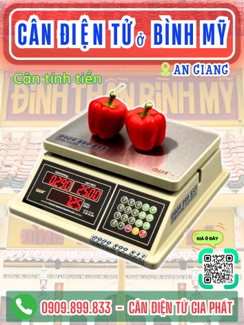 Cân điện tử ở Bình Mỹ An Giang - Cân Gia Phát