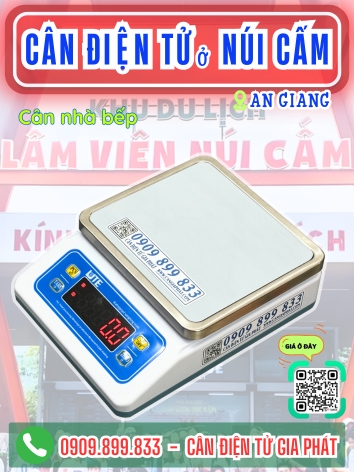 C&acirc;n điện tử ở x&atilde; N&uacute;i Cấm An Giang - C&acirc;n Gia Ph&aacute;t