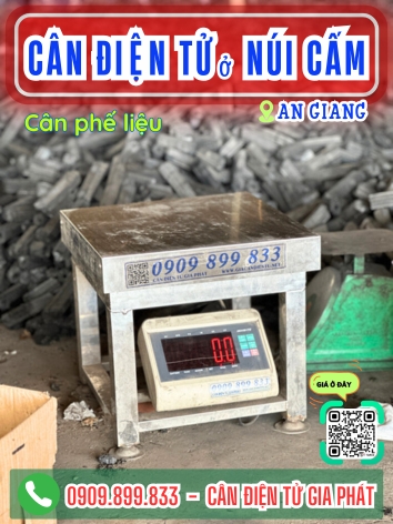 C&acirc;n điện tử ở x&atilde; N&uacute;i Cấm An Giang - C&acirc;n Gia Ph&aacute;t