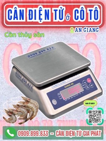 C&acirc;n điện tử ở C&ocirc; T&ocirc; An Giang - C&acirc;n Gia Ph&aacute;t