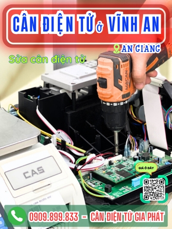 Cân điện tử ở Vĩnh An An Giang - Cân Gia Phát