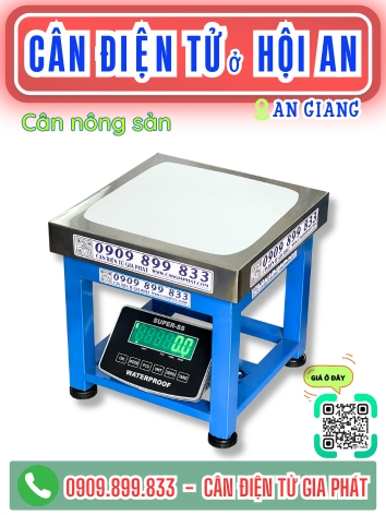 Cân điện tử ở xã Hội An An Giang