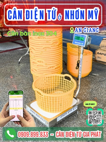 C&acirc;n điện tử ở Nhơn Mỹ An Giang - C&acirc;n Gia Ph&aacute;t