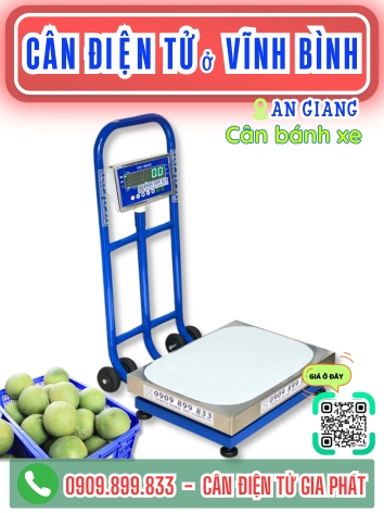 Cân điện tử ở xã Vĩnh Bình An Giang